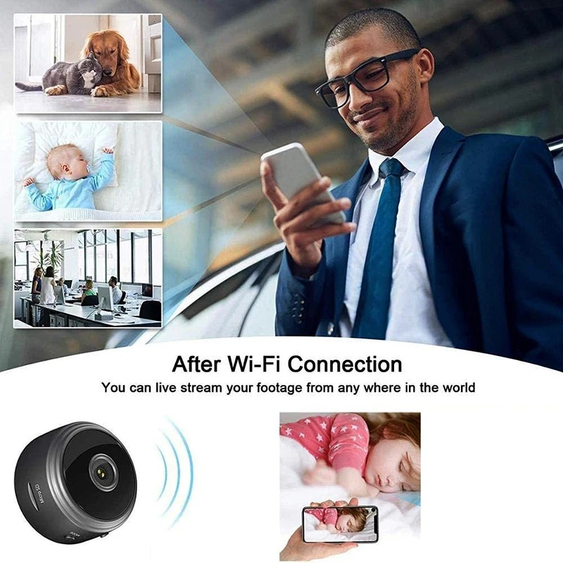Live camera view on a phone